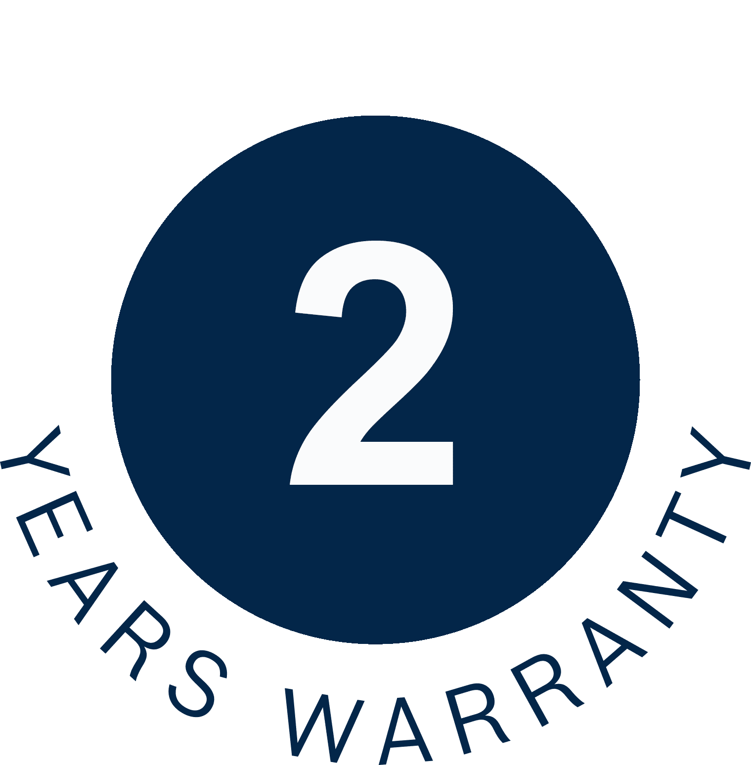 2 Years Manufacturer’s Warranty