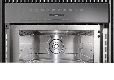 Stainless steel oven compartment 