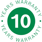 10 years warranty bosch